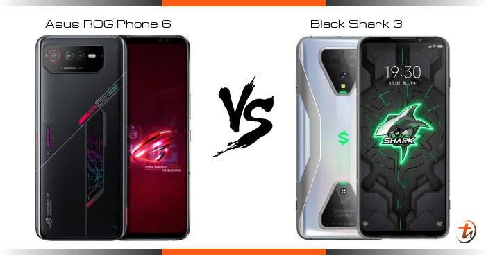 Banding Asus ROG Phone 6 dan Black Shark 3 - Spesifikasi dan harga di ...