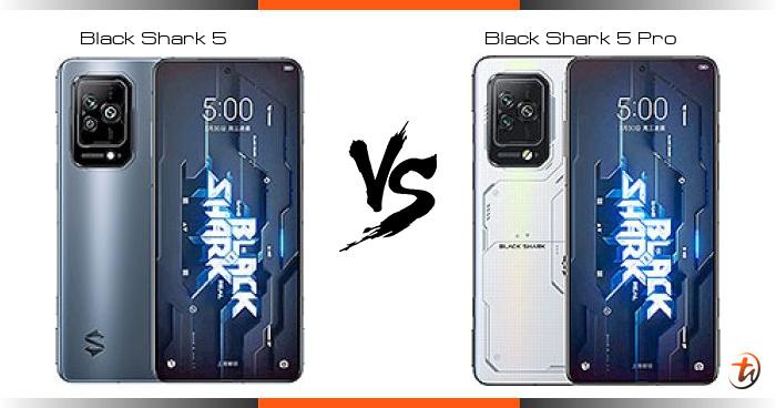 Black Shark 5 对比 Black Shark 5 Pro - 功能区别与规格参数对比 - TechNave 中文版