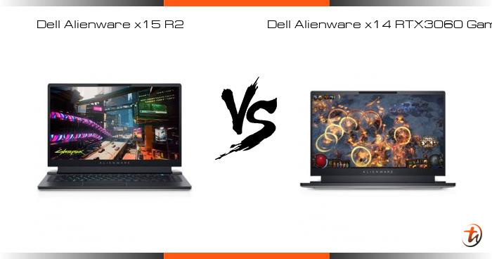Banding Dell Alienware x15 R2 dan Dell Alienware x14 RTX3060 Gaming ...
