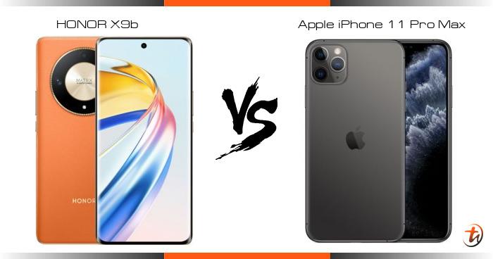 Banding HONOR X9b dan Apple iPhone 11 Pro Max - Spesifikasi dan harga ...