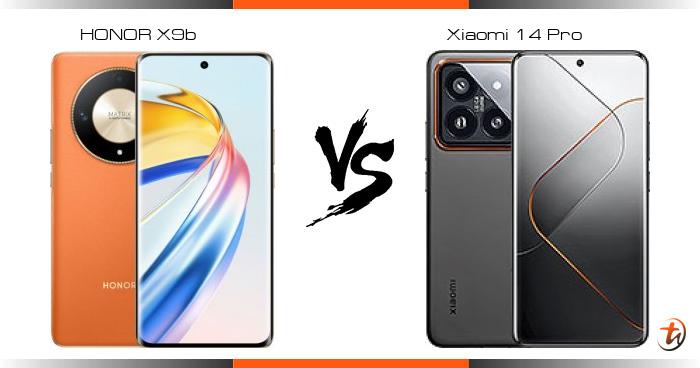 HONOR X9b 对比 Xiaomi 14 Pro - 功能区别与规格参数对比 - TechNave 中文版