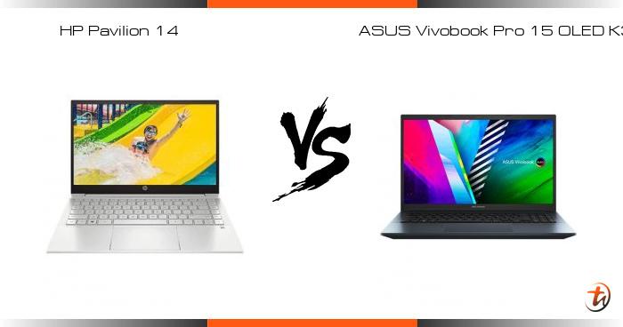 hp pavilion 14 vs asus vivobook 15