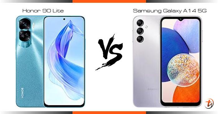 Pakej 5G Rahmah: Should you get the Honor 90 Lite 5G or the Samsung Galaxy  A14 5G? - SoyaCincau