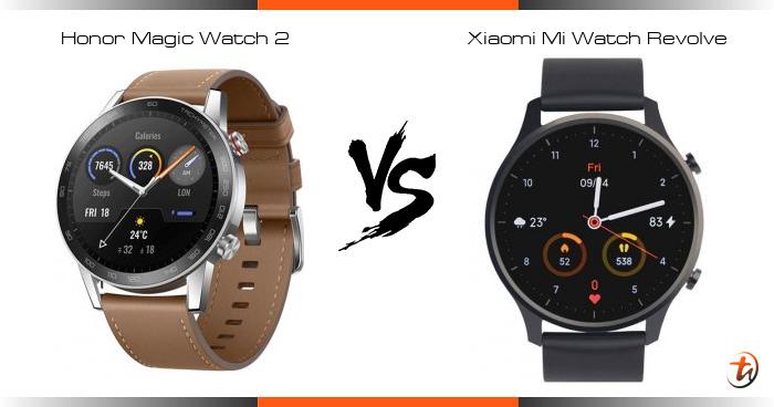 honor magic watch 2 vs xiaomi mi watch