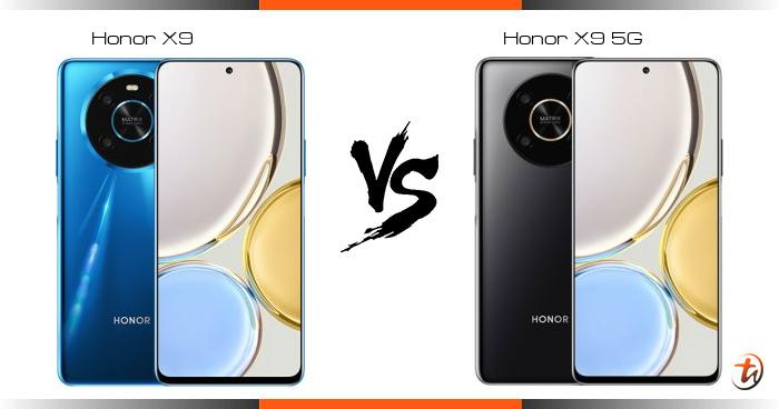 honor x9 comparison