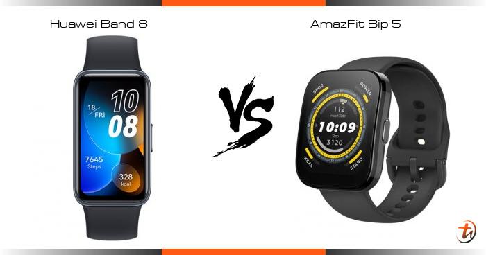 Xiaomi Mi Smart Band 8 Pro vs Amazfit Bip 5: compared