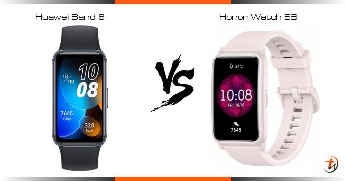 Banding Huawei Band 8 dan Honor Watch ES - Spesifikasi dan harga di  Malaysia - TechNave BM