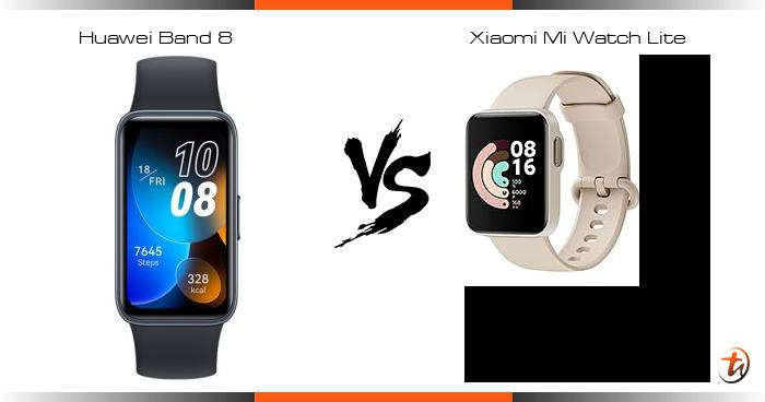 mi watch lite vs honor band 6