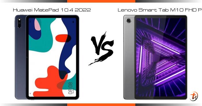 lenovo tab m10 plus vs huawei matepad 10.4