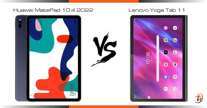 lenovo yoga tab 11 vs huawei matepad 11