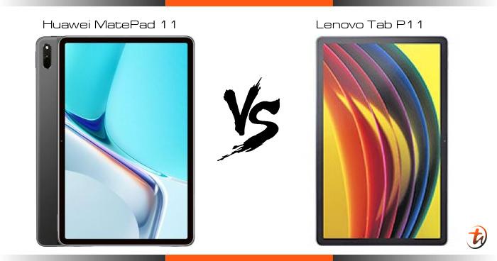 huawei matepad 11 vs lenovo tab p11