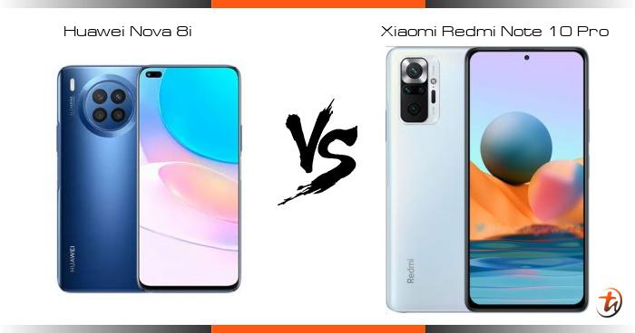 huawei nova 11i vs xiaomi redmi note 10 pro