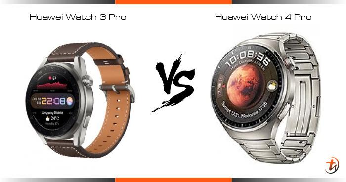 Huawei Watch 4 Pro Vs Huawei Watch 3 Pro 