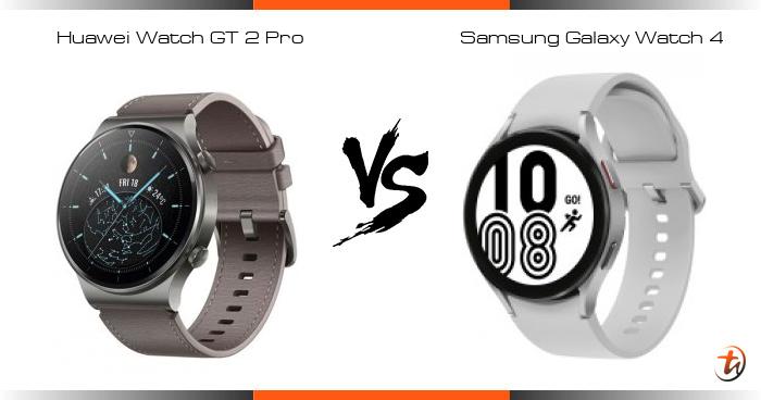 samsung galaxy watch 4 vs huawei watch gt 2 pro
