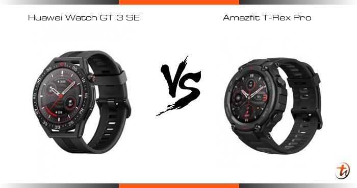 Huawei watch gt outlet vs amazfit t rex