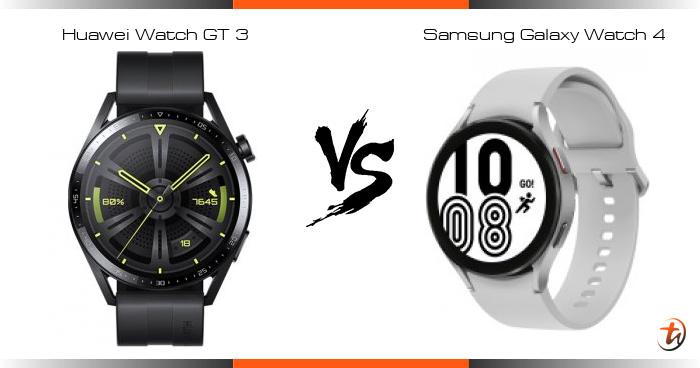 Spiritus Forbandet i dag Banding Huawei Watch GT 3 dan Samsung Galaxy Watch 4 - Spesifikasi dan  harga di Malaysia - TechNave BM