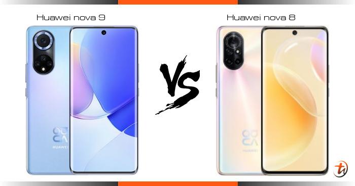 huawei nova 8 vs 9