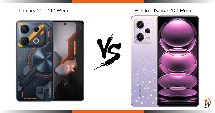 redmi note 12 pro 5g vs infinix gt 10 pro
