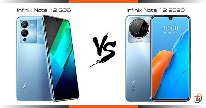 samsung a23 vs infinix note 12 g96