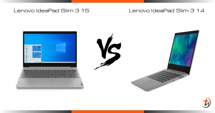 Compare Lenovo Ideapad Slim 3 15 Vs Lenovo Ideapad Slim 3 14 Specs And  Malaysia Price | Laptop Features