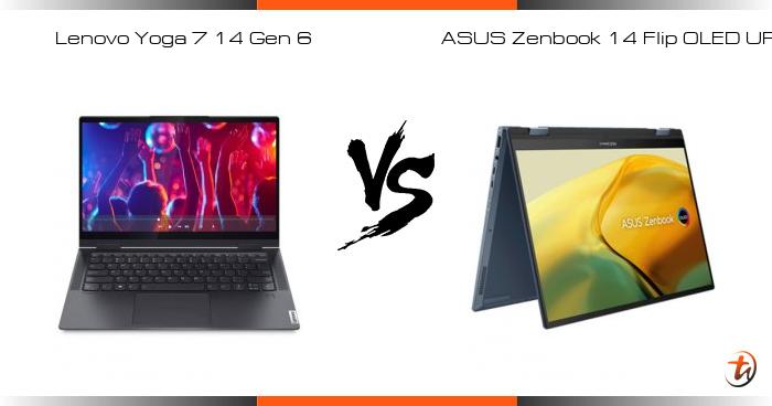 lenovo yoga pro 7i vs asus zenbook 14