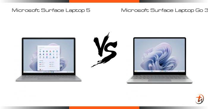 microsoft surface laptop vs laptop go