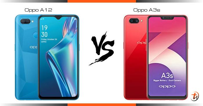 oppo a3s and oppo a12e