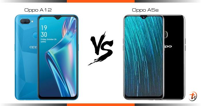 oppo a5s and oppo a12