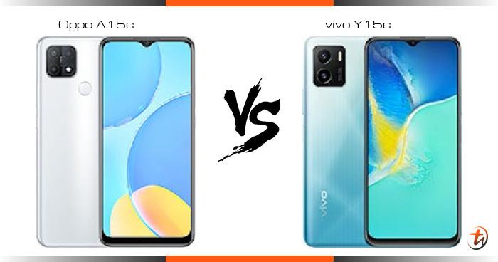 oppo a15s vs vivo y15s