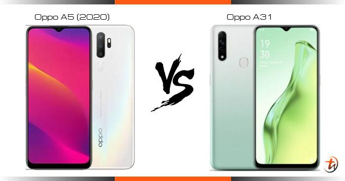 Compare Oppo A5 2020 Vs Oppo A31 Specs And Malaysia Price Phone Features 