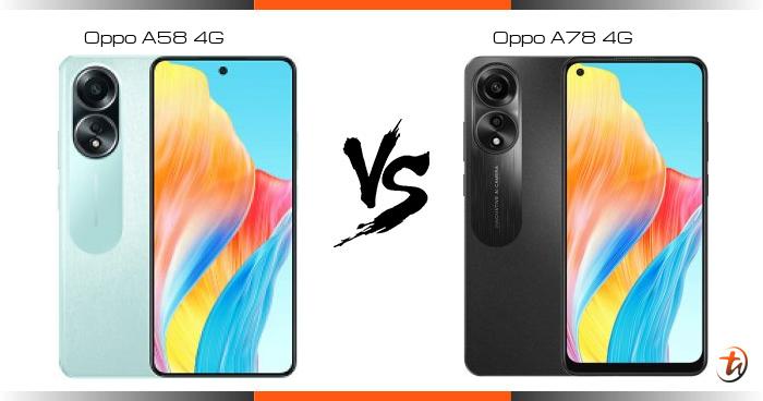 Oppo A58 4g 对比 Oppo A78 4g 功能区别与规格参数对比 Technave 中文版 Oppo A58 4g 对比 Oppo A78 4g 功能区别与规格参数对比 Technave 中文版