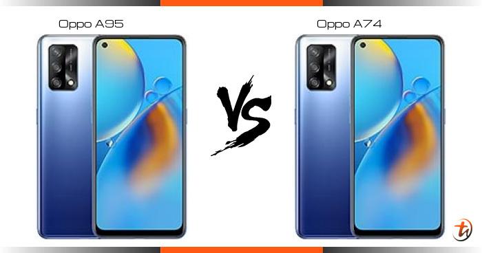 oppo a95 dan oppo a74