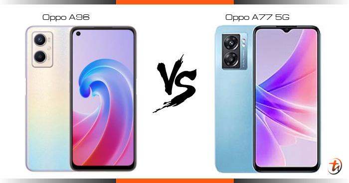 oppo a96 a77