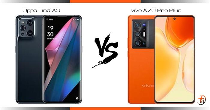 oppo find x3 vs vivo x70 pro