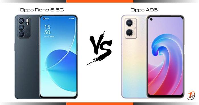 oppo a96 dan oppo reno 6