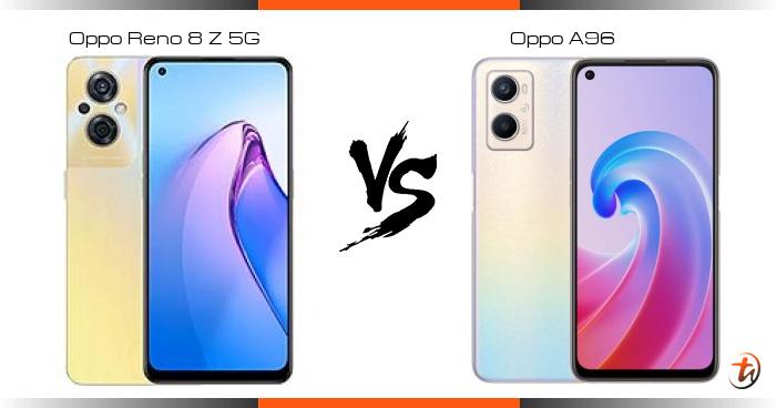 Compare Oppo Reno 8 Z 5G Vs Oppo A96 Specs And Malaysia Price | Phone ...