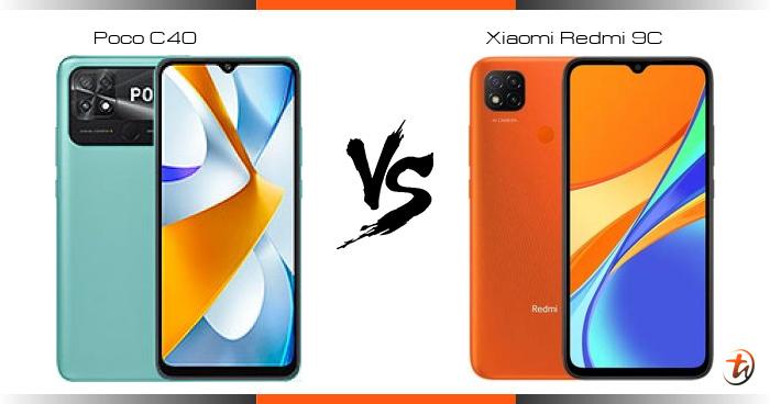 poco c40 vs redmi 9c