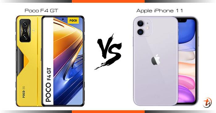 poco f4 gt vs iphone 12