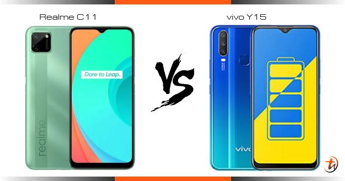 realme c11 vs vivo y15s