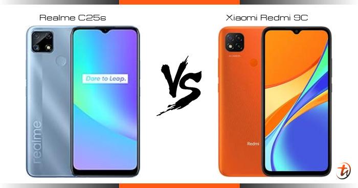 redmi 9c vs realme c25s