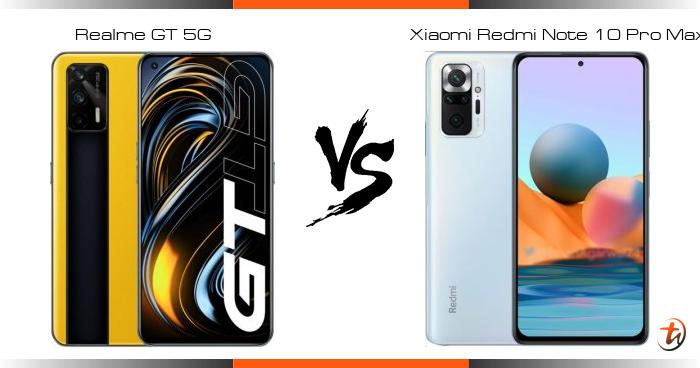 realme gt 5g vs redmi note 10 pro