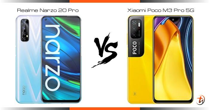 Realme Narzo 20 Pro 对比 Xiaomi Poco M3 Pro 5g 功能区别与规格参数对比 Technave 中文版 5368