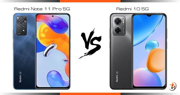 redmi 10 5g vs redmi note 11 pro
