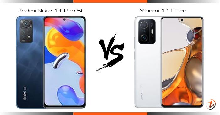 Xiaomi Mi 11 Pro (256GB/8GB) vs Xiaomi 11T Pro (256GB/8GB