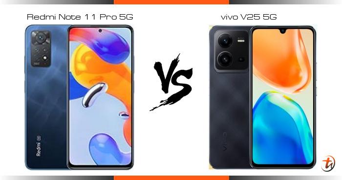 vivo v25 vs redmi note 11