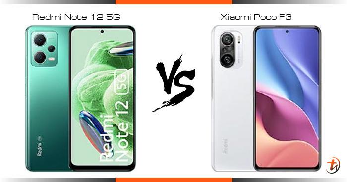 redmi note 12 vs poco f3