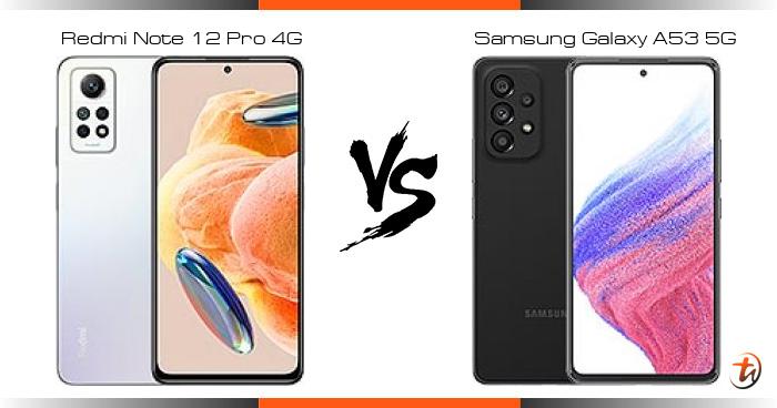 samsung a53 vs redmi note 12 pro