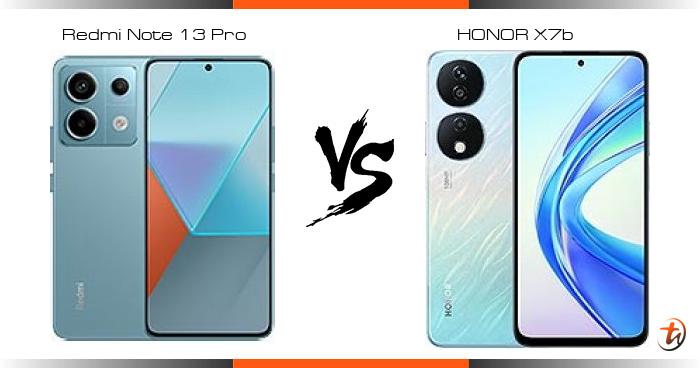 Banding Redmi Note 13 Pro dan HONOR X7b - Spesifikasi dan harga di ...