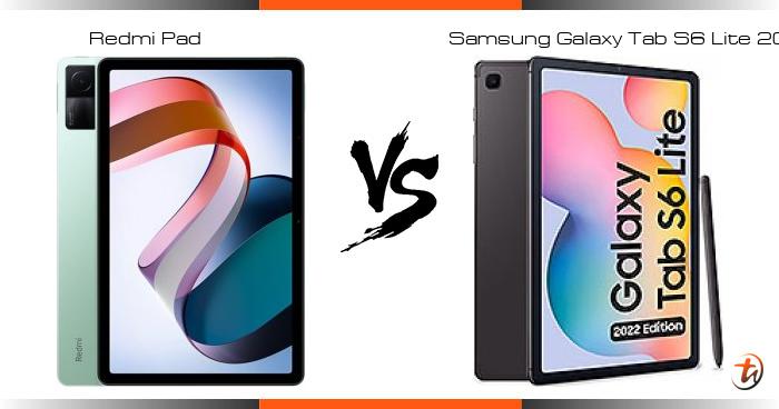 xiaomi redmi pad vs samsung s6 lite