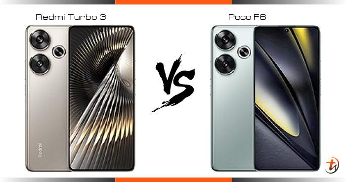 Redmi Turbo 3 对比 Poco F6 - 功能区别与规格参数对比